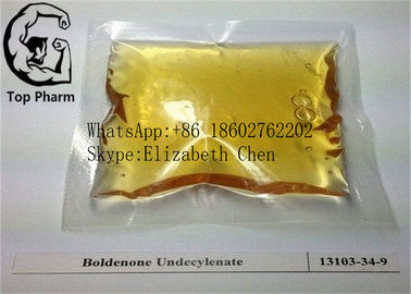 Het gele Vloeibare van de Bodybuildersteroïden van Boldenone Undecyle Gele Vloeibare 99%purity bodybuilding van CAS 13103-34