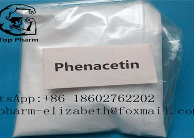 Het Pijnstillende Witte Kristallijne Poeder of Kleurloze Kristallen 99%purity van Phenacetin 1-Acetamido-4-Ethoxybenzene CAS 200-533-0